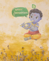 Krishna Janmashtami Editing Background for PicsArt Full HD
