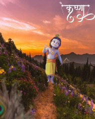 Krishna Janmashtami Photo Editing New Backgrounds Download Full HD