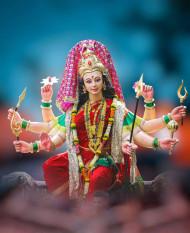 Cover Photo of Maa Durga Background