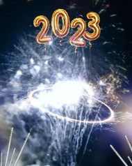 Photo Editing 2023 Happy Near Year Background HD