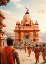 Ram Janm Bhumi Ayodhya Ram Mandir CB Background Download