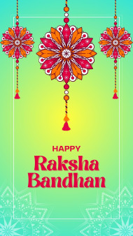 Cover Photo of Raksha Bandhan Instagram Story template