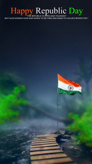 Republic Day 26 January Wallpaper For Mobile Screen Background
