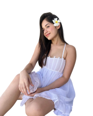 Sitting Deshi Indian Model Png HD Image
